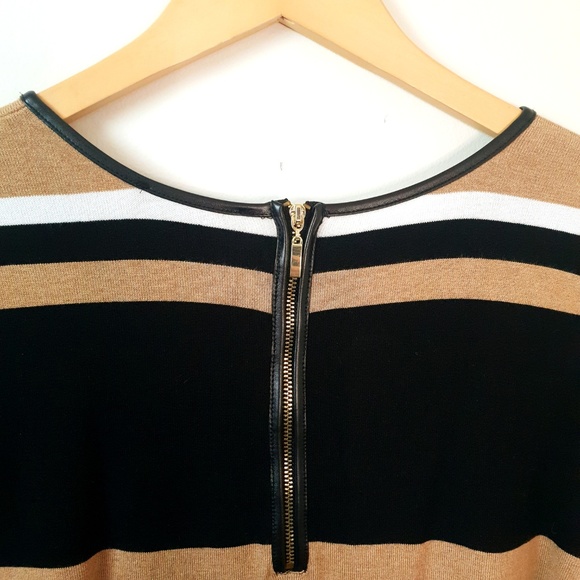 Long sleeve stripped sweater dress - Picture 3 of 8